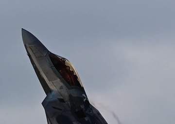 F-22 Raptor Aerial Demonstration Team makes some noise - Hype reel