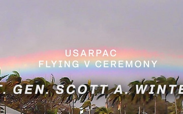 Lt. Gen. Scott A. Winter &amp; Maj. Gen. Giles J.S. Cornelia Flying V