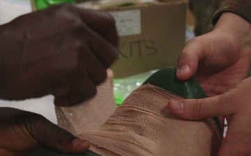 B-Roll: SETAF-AF prepares for U.S. Army Best Medic Competition with Ghanaian, Liberian, Italian Medical Forces