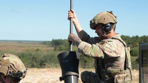 Spartan Brigade conducts mortar training