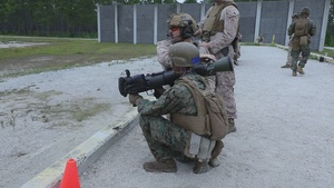 Marines with Infantry Training Battalion participate in a training event (B-Roll)