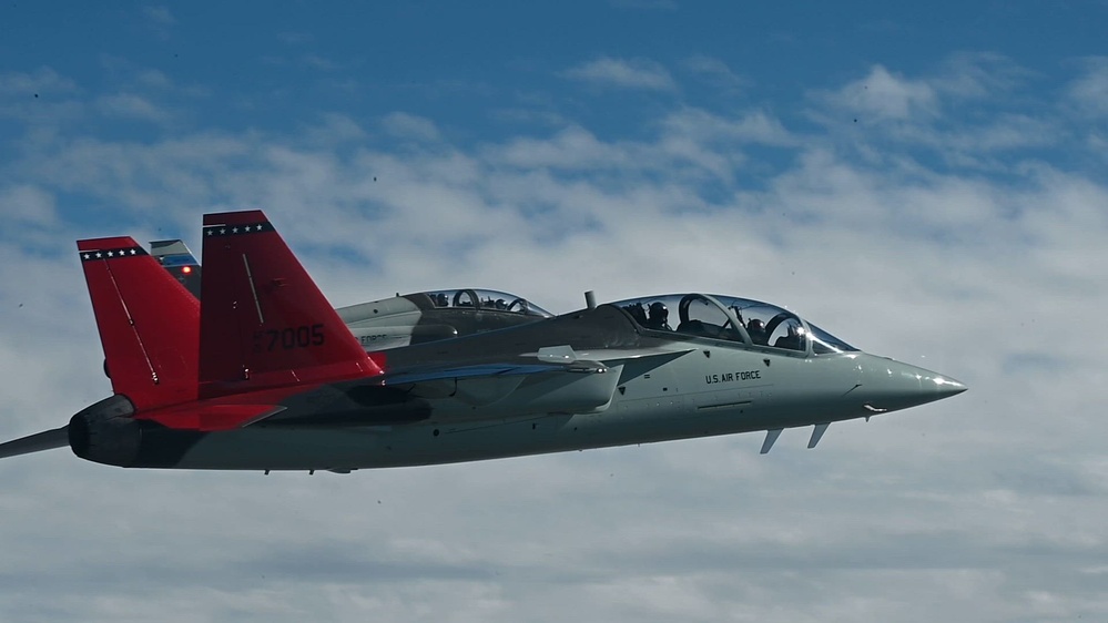 DVIDS - Video - T-7A Red Hawk Arrives at Joint Base San Antonio-Randolph