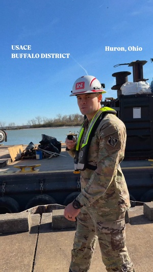 Huron West Pier Repair Project Short