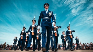 Air Force Drill Team commemorates 75th anniversary