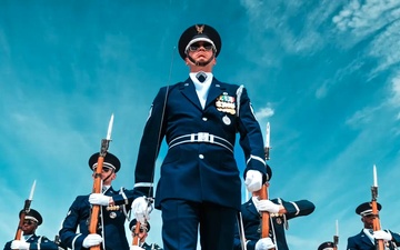Air Force Drill Team commemorates 75th anniversary