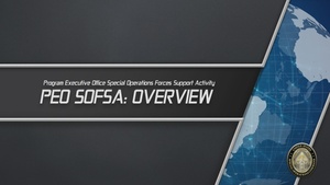 PEO SOFSA Capabilities Video