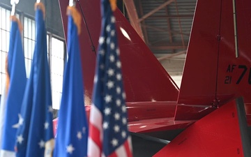 Air Education and Training Command holds T-7A Red Hawk official arrival ceremony, marking new era in pilot training