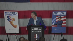 Hegseth Speaks During Arsenal of Freedom Tour
