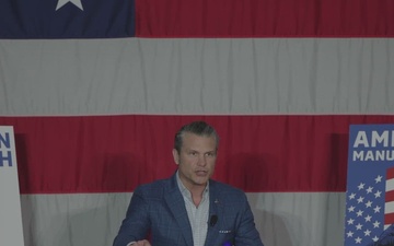 Hegseth Speaks During Arsenal of Freedom Tour