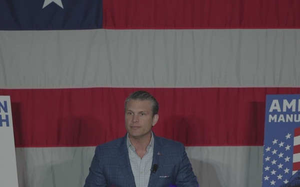Hegseth Speaks During Arsenal of Freedom Tour