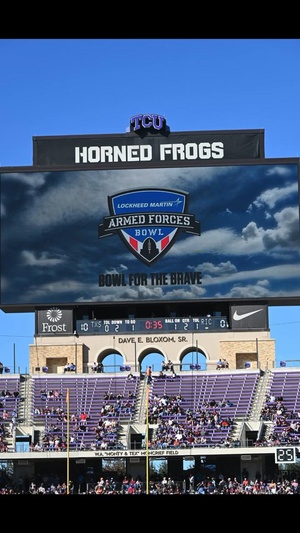 136AW Supports Armed Forces Bowl