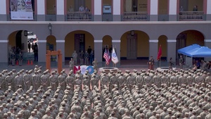 1st Mission Support Command sings The Army Song B-Roll