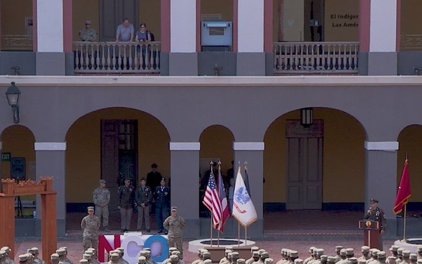 1st Mission Support Command sings The Army Song B-Roll