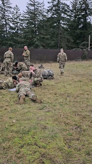 3-161 Infantry Soldiers sharpen land navigation skills at JBLM Social Media Video