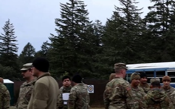 3-161 Infantry Soldiers sharpen land navigation skills at JBLM (B-Roll)
