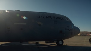 Loadmasters prepare a C-130J for NYJIP26