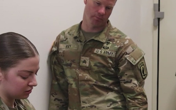 Reel: U.S. Army medic prepares for SETAF-AF Best Medic Competition