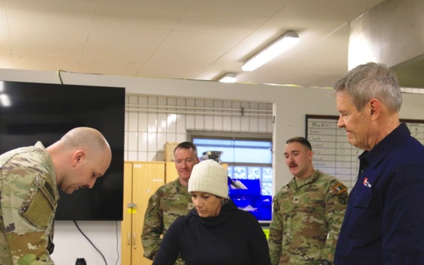 Tennessee Gov. Bill Lee Visits Task Force Saber, 278th Armored Cavalry Regiment at Grafenwoehr Training Area
