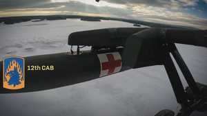 Charlie Company, 1-214th GSAB Conducts MEDEVAC Hoist Training