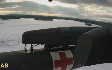 Charlie Company, 1-214th GSAB Conducts MEDEVAC Hoist Training