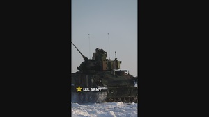 1st Cavalry Division Conducts Bradley Gunnery in Lithuania (Reel)