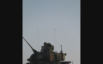 1st Cavalry Division Conducts Bradley Gunnery in Lithuania (Reel)