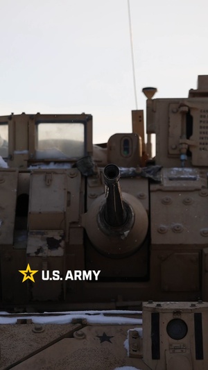 1st Cavalry Division Conducts Bradley Gunnery in Lithuania (Reel)