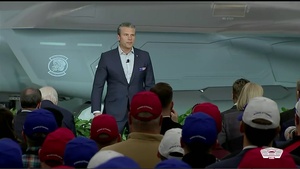 Hegseth Speaks During Arsenal of Freedom Stop in Fort Worth