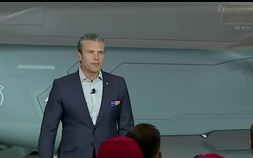 Hegseth Speaks During Arsenal of Freedom Stop in Fort Worth