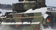1st Cavalry Division Conducts Bradley Gunnery in Lithuania (B-Roll)