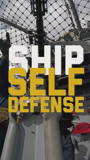 Crew-Serve Weapon Shoots Aboard USS Iwo Jima