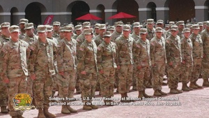 Awards ceremony and NCO Induction ceremony at Cuartel de Ballaja Reel