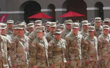 Awards ceremony and NCO Induction ceremony at Cuartel de Ballaja Reel