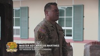 Master Sgt. Martinez highlights the 1st MSC's Strategic Positioning