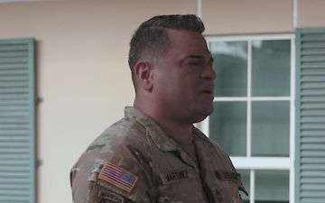 Master Sgt. Martinez highlights the 1st MSC's Strategic Positioning
