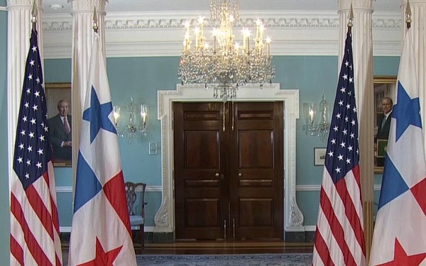 Secretary of State Marco A. Rubio meets with Panamanian Foreign Minister Javier Martínez-Acha