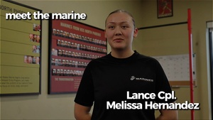 Why I Joined: Lance Cpl Melissa Hernandez