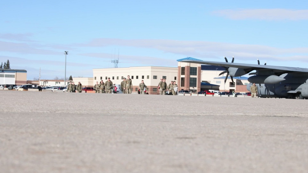 DVIDS - Video - 153d Airlift Wing departs for Sentry Aloha