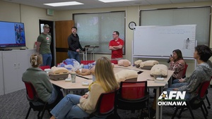 American Red Cross Okinawa Hosts Basic Life Support Certification Course
