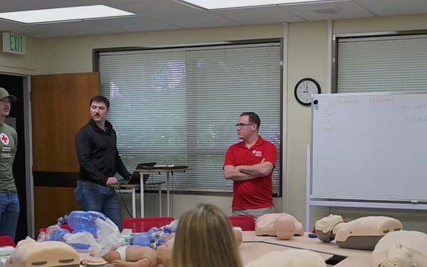 American Red Cross Okinawa Hosts Basic Life Support Certification Course