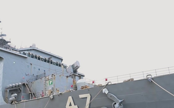 USS Rushmore (LSD-47) Change of Command