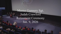 Master Gunnery Sgt. Crawford Retirement Ceremony