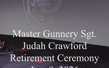 Master Gunnery Sgt. Crawford Retirement Ceremony