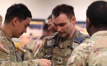 165th Quartermaster Company Jump Exercise