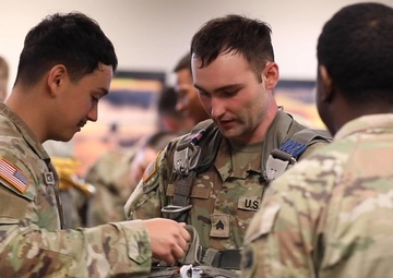 165th Quartermaster Company Jump Exercise