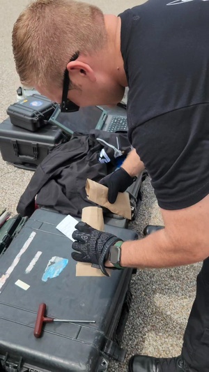 F-22 Raptor Aerial Demonstration Team Cockpit B-Roll