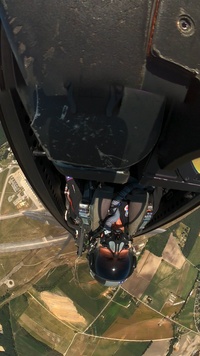F-22 Raptor Aerial Demonstration Team Cockpit B-Roll