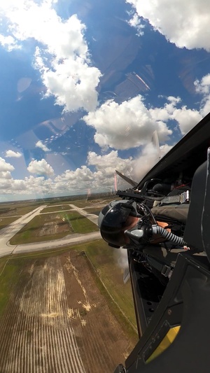 F-22 Raptor Aerial Demonstration Team Cockpit B-Roll