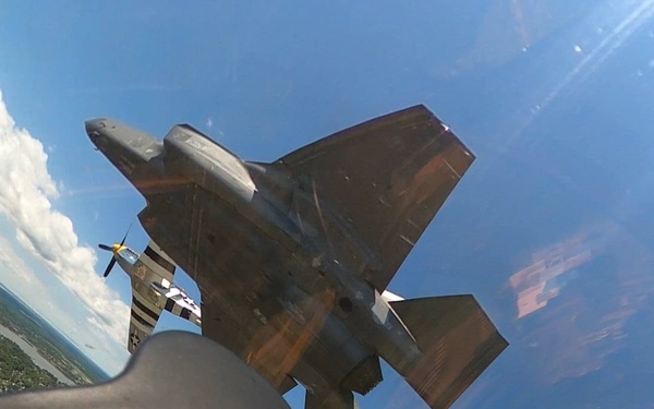 F-22 Raptor Aerial Demonstration Team Cockpit B-Roll