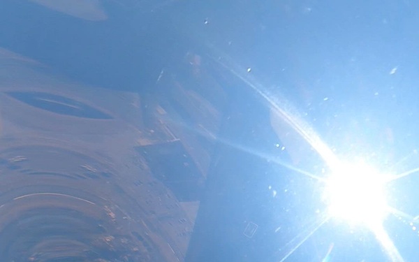 F-22 Raptor Aerial Demonstration Team Cockpit B-Roll